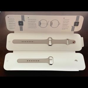 STONE COLORED 44MM APPLE WATCH BAND